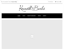 Tablet Screenshot of kennethbarlis.com